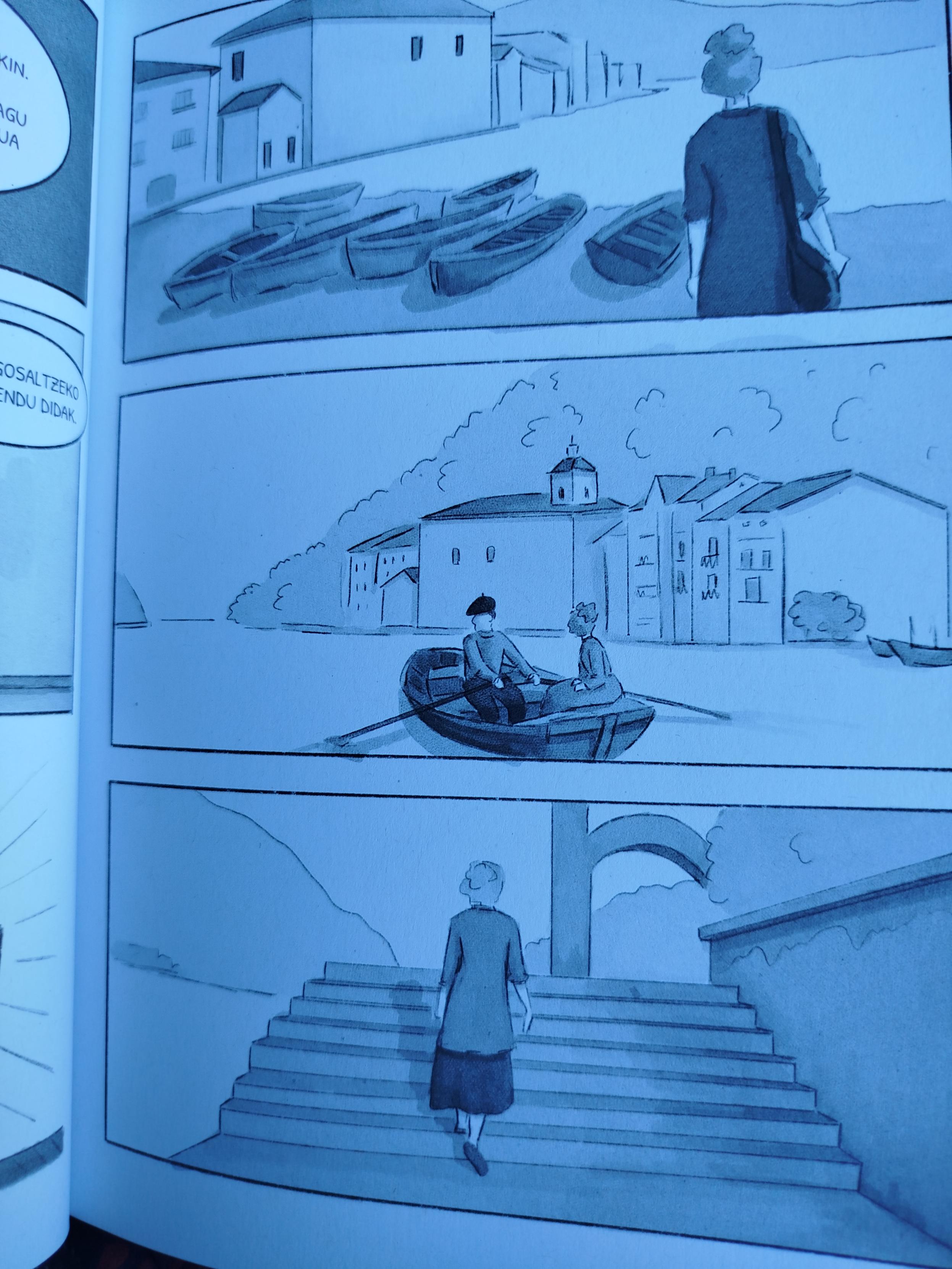 Komiki pasarteak Pasaiako badian